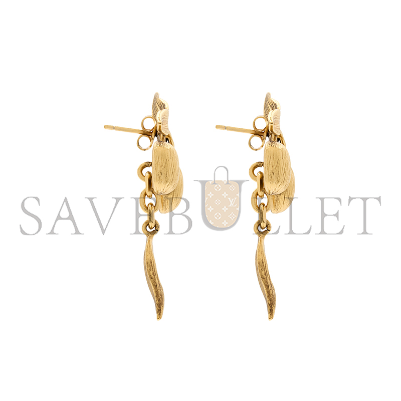 YSL CHERRY EARRINGS IN METAL 862273Y15008060